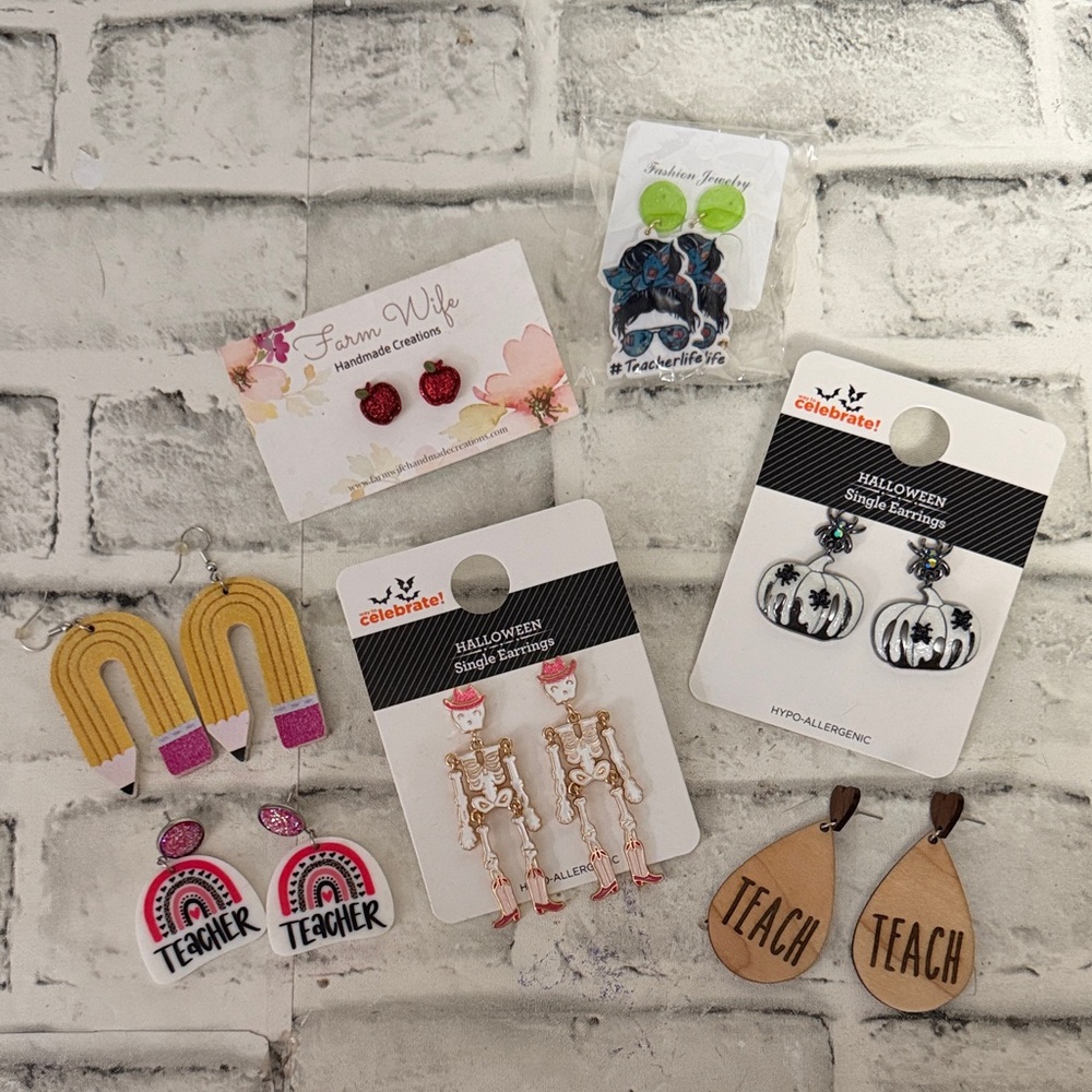 Teacher Assorted Earring Sets